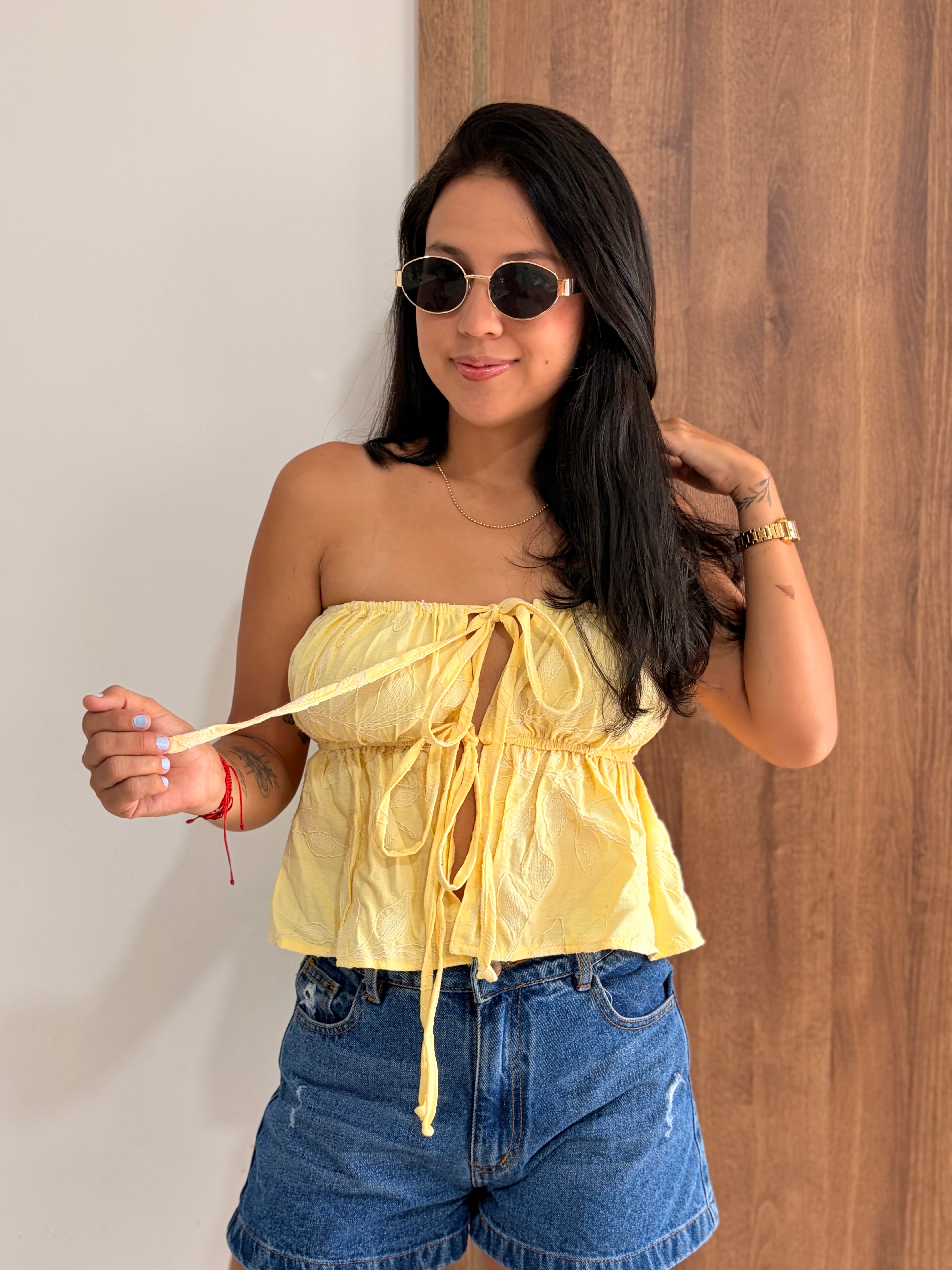 BLUSA STRAPLE