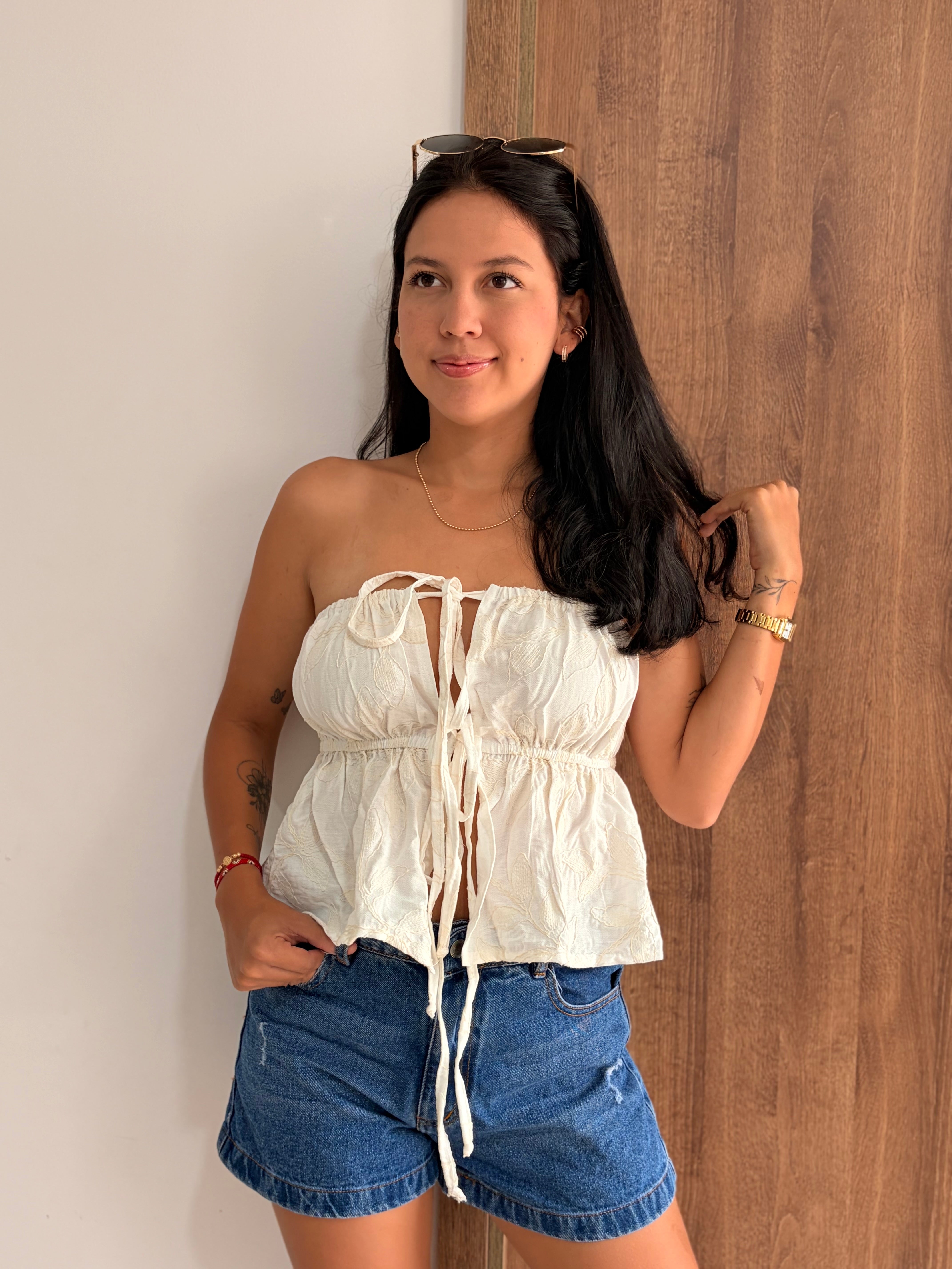 BLUSA STRAPLE